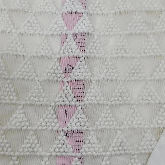 Stylus Short Sleeved Pullover Semi-Sheer Top Size Large - Picture 6 of 9